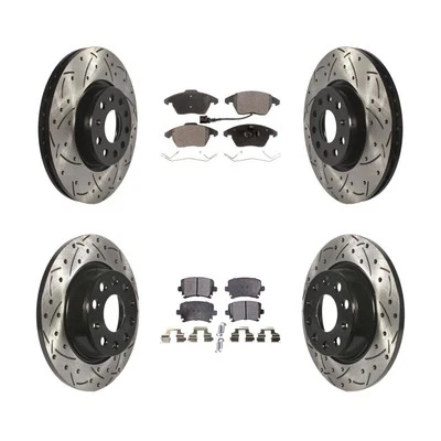Rotores de freno delanteros traseros de alto rendimiento para Volkswagen CC Passat 2009-2017 oeQ4 Foto 1 de 4