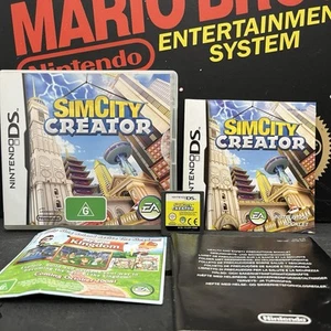 Sim City Creator W.Manual Nintendo DS PAL VGC TESTED FREE TRACKED POSTAGE - Picture 1 of 11