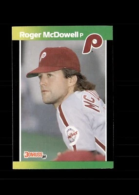 1989 Donruss - Roger McDowell #16 - Image 1 of 2