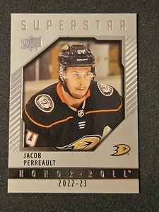 22-23 Upper Deck Jacob Perreault Rookie Honor Roll 🚨🚨🚨 Anaheim Ducks  - Picture 1 of 2