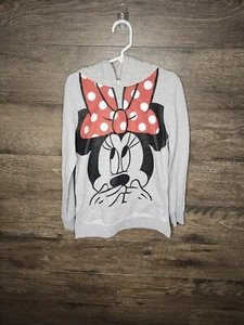 Disney Minnie Mouse Schleife Pullover Hoodie mit Ohren Jugend Größe Medium 7/8 - Bild 1 von 6