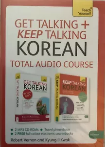 Get Talking and Keep Talking Korean Total Audio Course: New - Sealed - FF - Picture 1 of 2