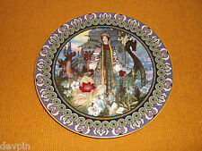 RUSSIAN LEGEND OF THE SCARLET FLOWER BRADFORD PLATE BYLINY THE ENCHANTED GARDEN