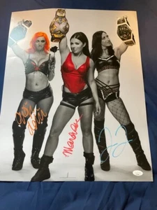 Toxic Attraction Mandy Rose Gigi Dolin Jacy Jane Signed 16x20 Photo WWE NXT JSA - Picture 1 of 5
