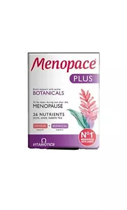 Vitabiotics Menopace Plus Botanicals - 56 Tablets New Long Expiry Date - Picture 1 of 1