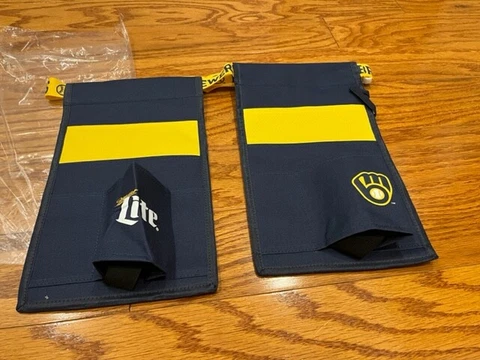 NEW Milwaukee Brewers Miller Lite Tailgate Accessory Tool Belt Stadium Giveaway Cover