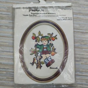 Hummel Stitchery Kit Apple Tree Boy Paragon Needlecraft 23 x 30cm Embroidery - Picture 1 of 15