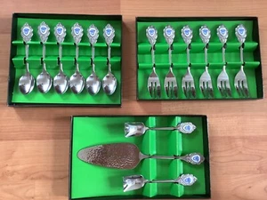 Kuchengabeln. / Löffel - Set Vintage- Unbenutzt ! - Bild 1 von 1