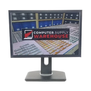 DELL P1911t 19'' LCD COMPUTER MONITOR W/ STAND, VGA, Power Cable - Picture 1 of 5