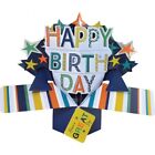 Geburtstagskarte 3D Pop up Geschenkkarte