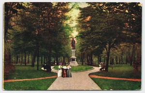 1909 University Park Scene Indianapolis IN INTERESTING MESSAGE Postcard B31 - Picture 1 of 3