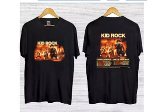 Kid Rock Live In Concert Tour 2025 T-Shirt, full size S-5XL 2side - Picture 1 of 1
