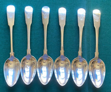 Antique Solid Silver Table Spoons for Prince of Wales King George IV Newcastle