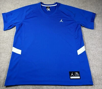 Camisa Jordan Prime Fly Para Hombre Estilo: 547630-474 Para Hombre XL Azul Blanco Foto 1 de 4