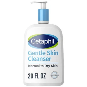 Face Wash, Hydrating Gentle Skin Cleanser for Dry to Normal Sensitive Skin 20 fl - Picture 1 of 2