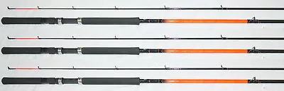 3 HT PANFISH SPECIAL GRAPHITE CRAPPIE FISHING POLES, ROD  8' PSG802 (SET OF 3) - Image 1 of 3