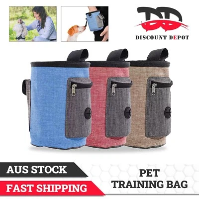 Dog Treat Training Pouch Pet Training Bag Large Capacity Puppy Snack Waist Bags - image 1 of 4