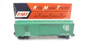 Rare KMT Kris Model Trains 76263 Colt 45 Boxcar 220 New In Original Box O gauge - Picture 1 of 18