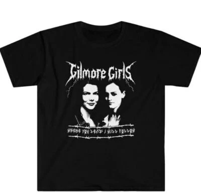GILDAN Gilmore Girls Men Black t shirt S-3XL Q3652