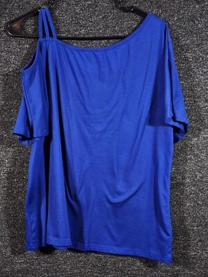 Top asimétrico para mujer SHEIN Curve talla 0XL Foto 1 de 4