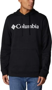 Columbia Men's Trek Hoodie Sweatshirt Black/White - Size Medium/Large - NWT $50 - Picture 1 of 13