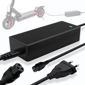 54.6V 2A Ladegerät 48V Akku Ladekabel für E-Scooter wie Kugoo M4/M4 Pro Hitwa... - Afbeelding 1 van 7