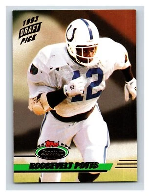 1993 Stadium Club #349b Roosevelt Potts - Image 1 of 2