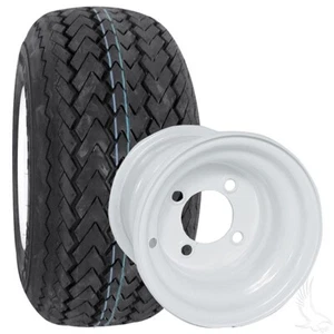 Juego de 4 Acero, Blanco 8×7 Estándar con Agujero Kenda en Uno 18×8.5-8, 4 Capas - Imagen 1 de 1