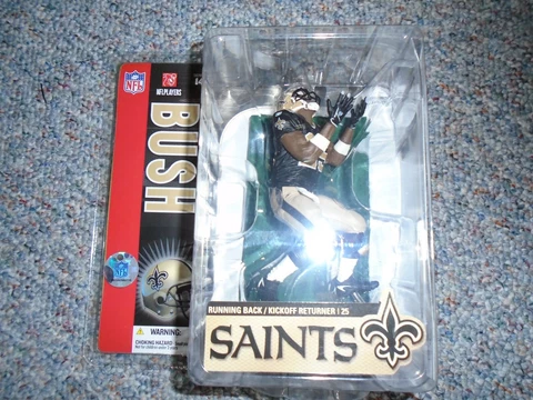 McFarlane NFL New Orleans Saints Reggie Bush #25 Action Figure *NEW* Cover