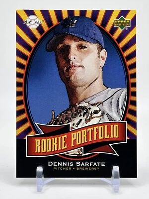 2004 Upper Deck Play Ball Rookie Portfolio /2004 Dennis Sarfate #136 Rookie RC - Image 1 of 2