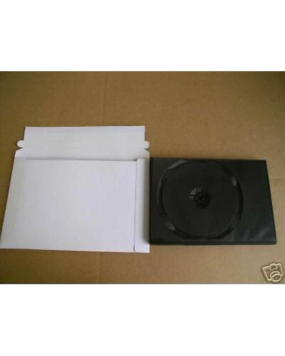 100 CARDBOARD DVD CASE MAILER MAILERS,  Envelope  JS 29 - Image 1 of 1
