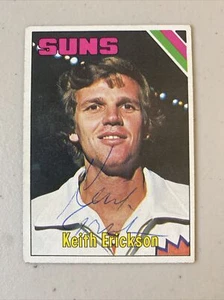 Keith Erickson Signed Autographed Auto 1975-76 Topps Card Phoenix Suns - Picture 1 of 1