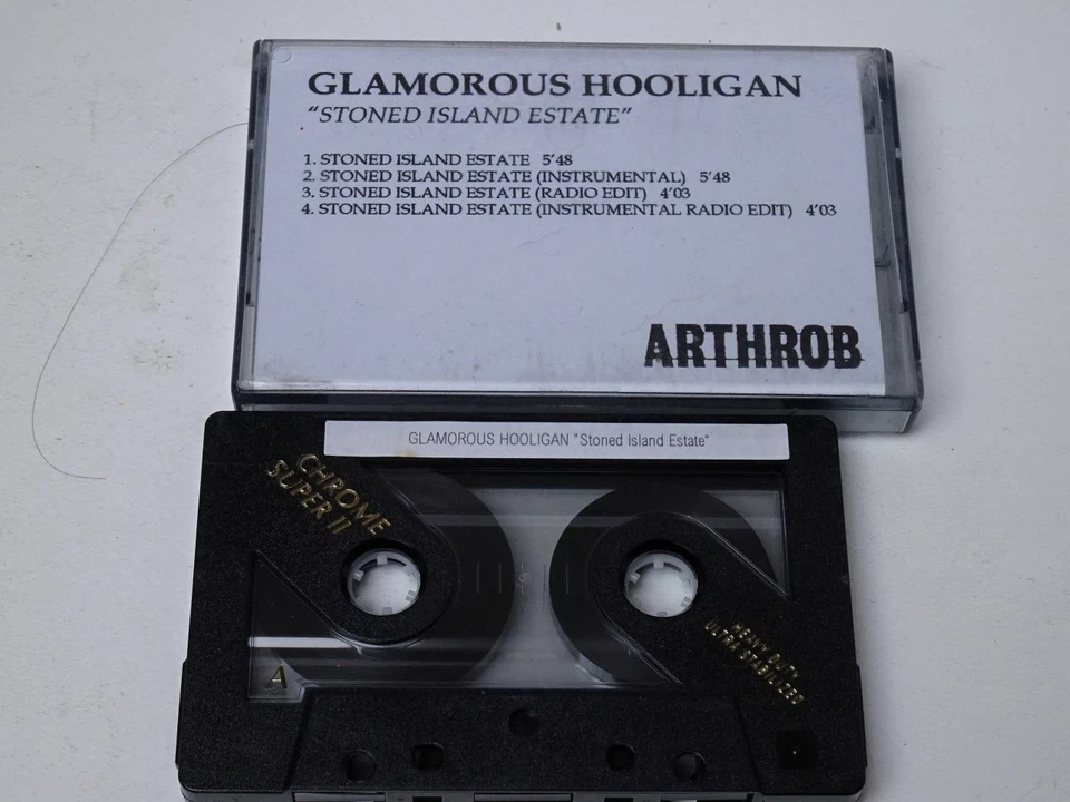 Glamorous Hooligan:  Stoned Island Estate  PROMO Cassette - Image 1 of 1