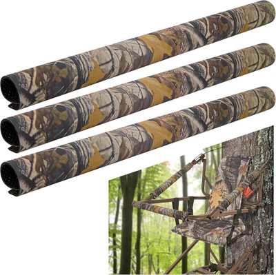 3Pcs/4Pcs Tree Stand Rail Pads - 19.6"X5.3" Waterproof Camo Treestand Shooting R - Image 1 of 4