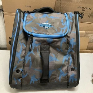 Sportube Overheader Airline Carry On Padded Gear & Boot Backpack, Blue & Black - Picture 1 of 7