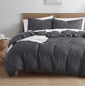 Nymbus getuftetes Juwel Bettwäscheset, 4-teiliges Boho Bettwäsche mit Bettdecke - Bild 1 von 15