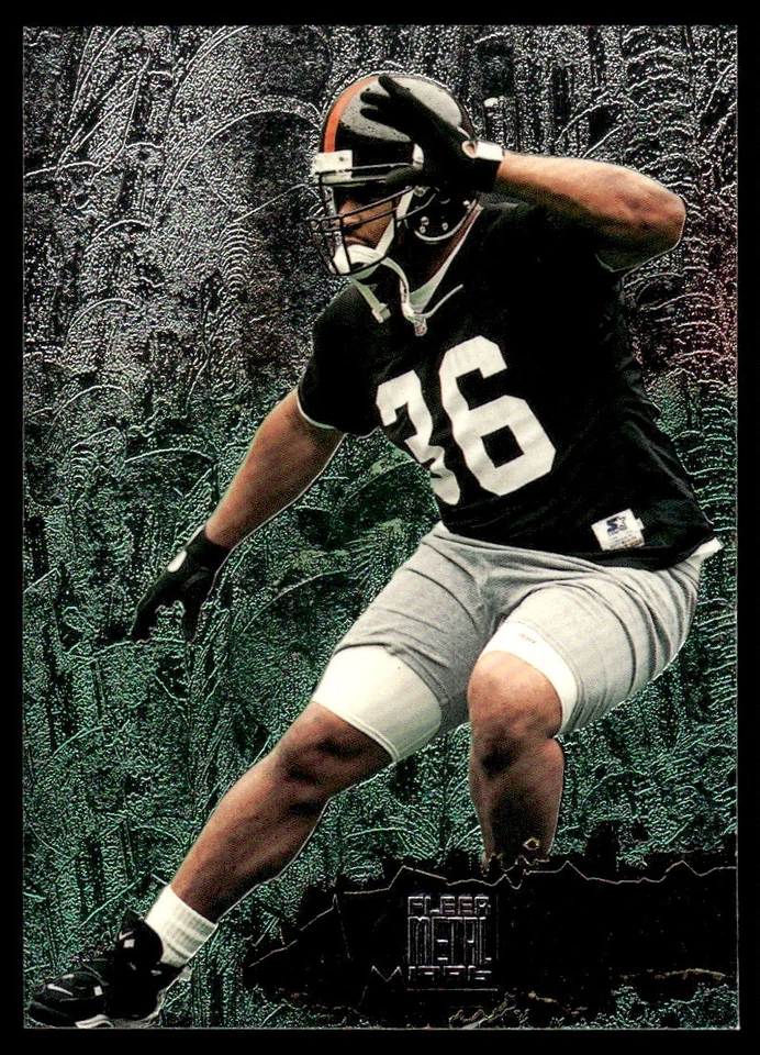 1996 Fleer Metal Jerome Bettis #96 - Image 1 of 2