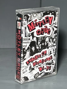 Motley Crue Decade of Decadence 81 - 91 Cassette Tape Best Of Hits Album - Picture 1 of 9