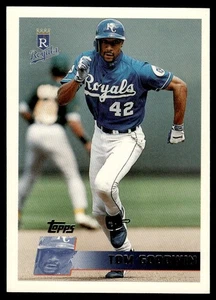 1996 Topps Tom Goodwin Kansas City Royals #39 - Picture 1 of 2