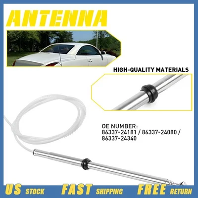 Premium Power Antenna Mast For 1992-2000 Lexus SC300 SC400 SC430 Replacement - Image 1 of 4