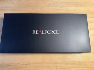 Pełnowymiarowa klawiatura Topre REALFORCE R3 R3HE21 biała i srebrna używana - Zdjęcie 1 z 3