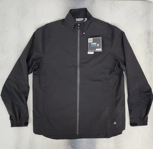 Footjoy Hydro Lite X Jacket Black Men's Size Medium New With Tags - Picture 1 of 12