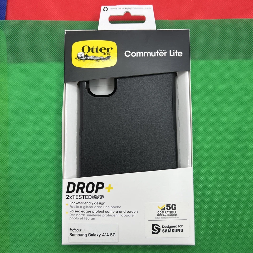 OtterBox Commuter Series Lite Case for Samsung Galaxy A14 5G - Black