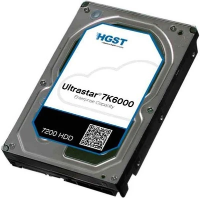 HGST Ultrastar 7K6000 ISE 6TB Interne Festplatte HUS726060ALE610 3,5 Zoll HDD - Bild 1 von 4