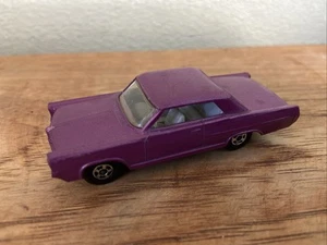 Matchbox 1970 Superfast #22 PONTIAC GP SPORTS COUPE Purple Very Nice !!! - Picture 1 of 11