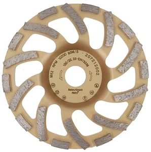 PRODIAMANT Diamant Schleiftopf 150 mm Beton Granit Turbo Diamantschleifscheibe - Bild 1 von 8