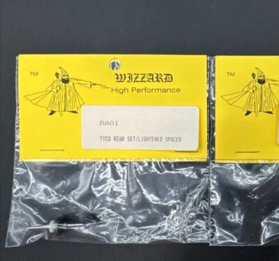 JUEGO ESPACIADOR TRASERO ALIGERADO WIZZARD HIGH PERFORMANCE HO PARTS EE. UU. RA01 TYCO Foto 1 de 4