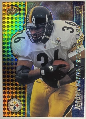 2000 Collector's Edge T3 Jerome Bettis #105 HOF Holo Platinum 132/500 Steelers - Image 1 of 2