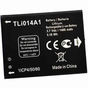 New Replacement Battery TLi014A1 For Alcatel OneTouch Pixi Eclipse A462C - Picture 1 of 4