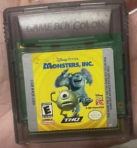 Monsters, Inc. Disney Pixar Gameboy Color testato funziona solo cartuccia - Foto 1 di 3